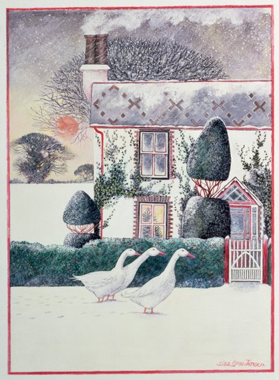 Christmas Cottage, 1985 by Lisa Graa Jensen